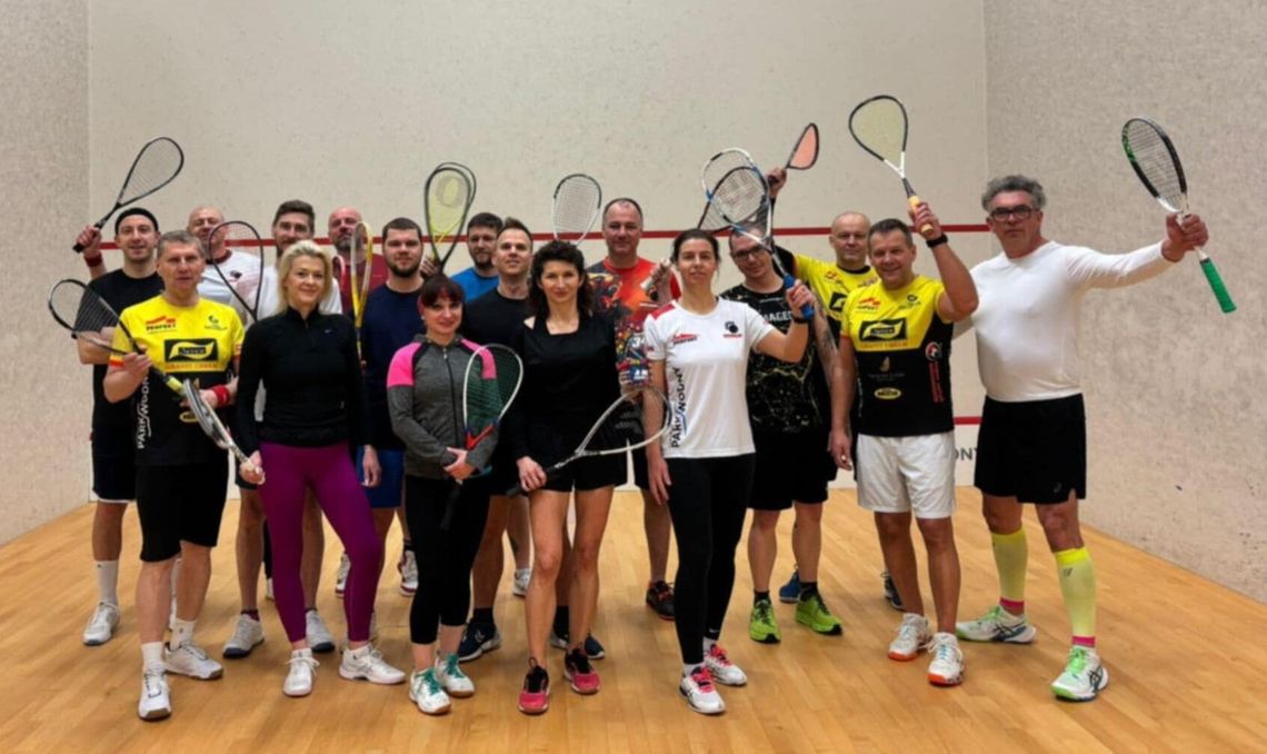 Wiadomości sportowe - Chełma Liga Squasha grała z WOŚP, Kamil Mękal gotowy do kolejnej walki Chełma Liga Squasha