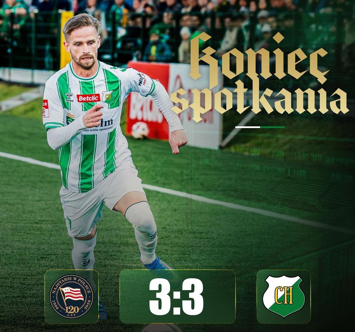 Wiadomości sportowe - Chełmianka z kolejnym punktem Chełmianka Chełm