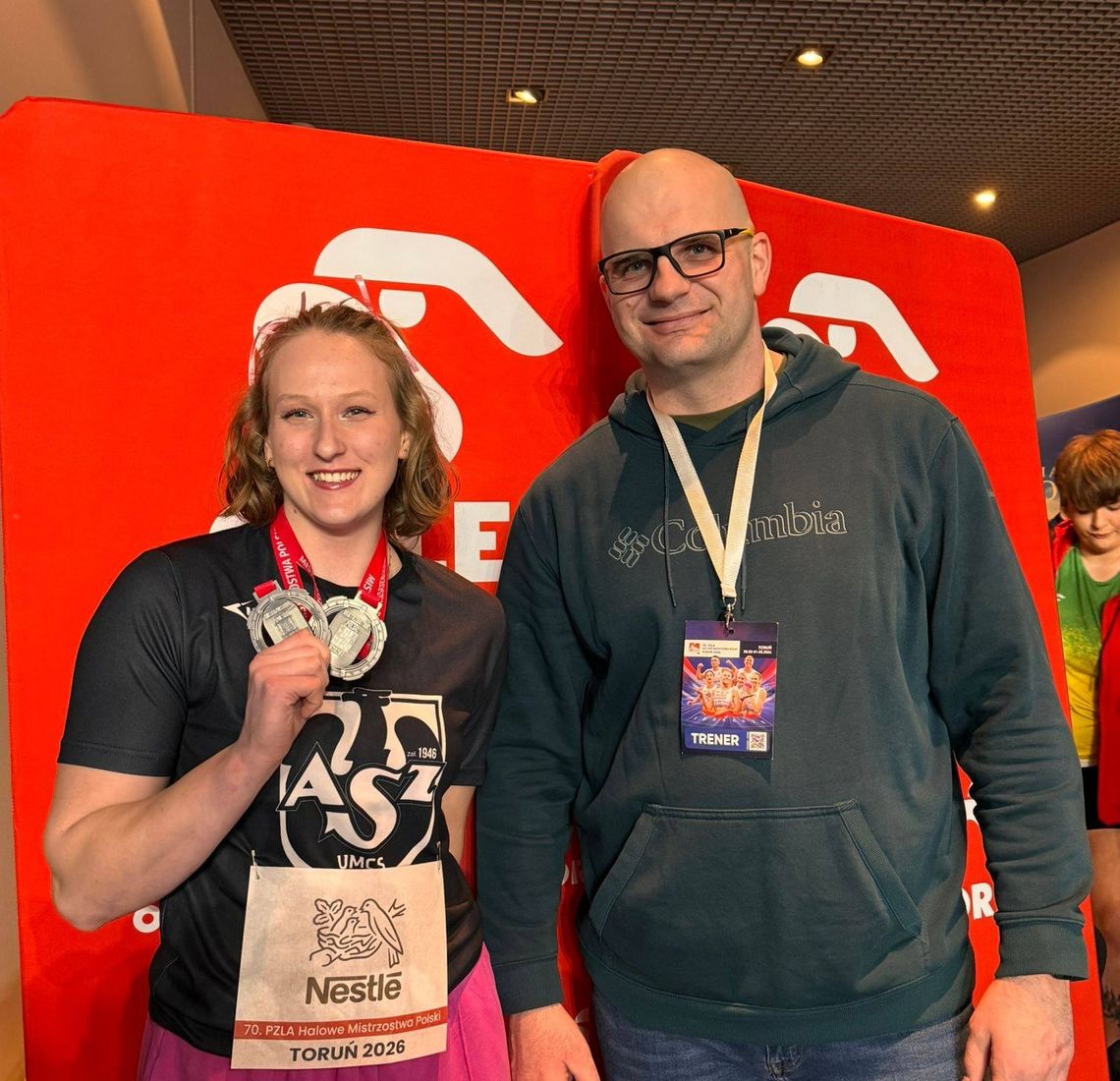 Wiadomości sportowe - dwa mistrzowskie medale Aleksandry Torończak Aleksandra Torończak i Mateusz Mikos