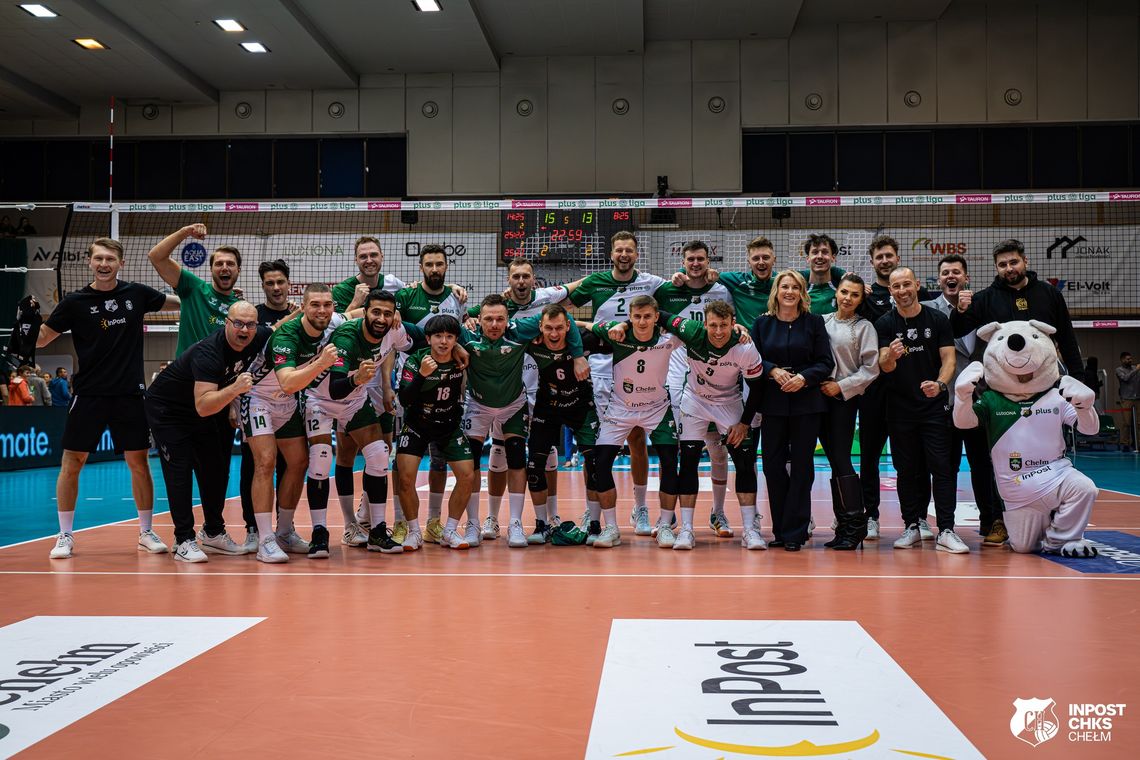 Wiadomości sportowe - InPost ChKS Chełm z pierwszym zwycięstwem w PlusLidze, Eko Różanka na czele chełmskiej klasy okręgowej