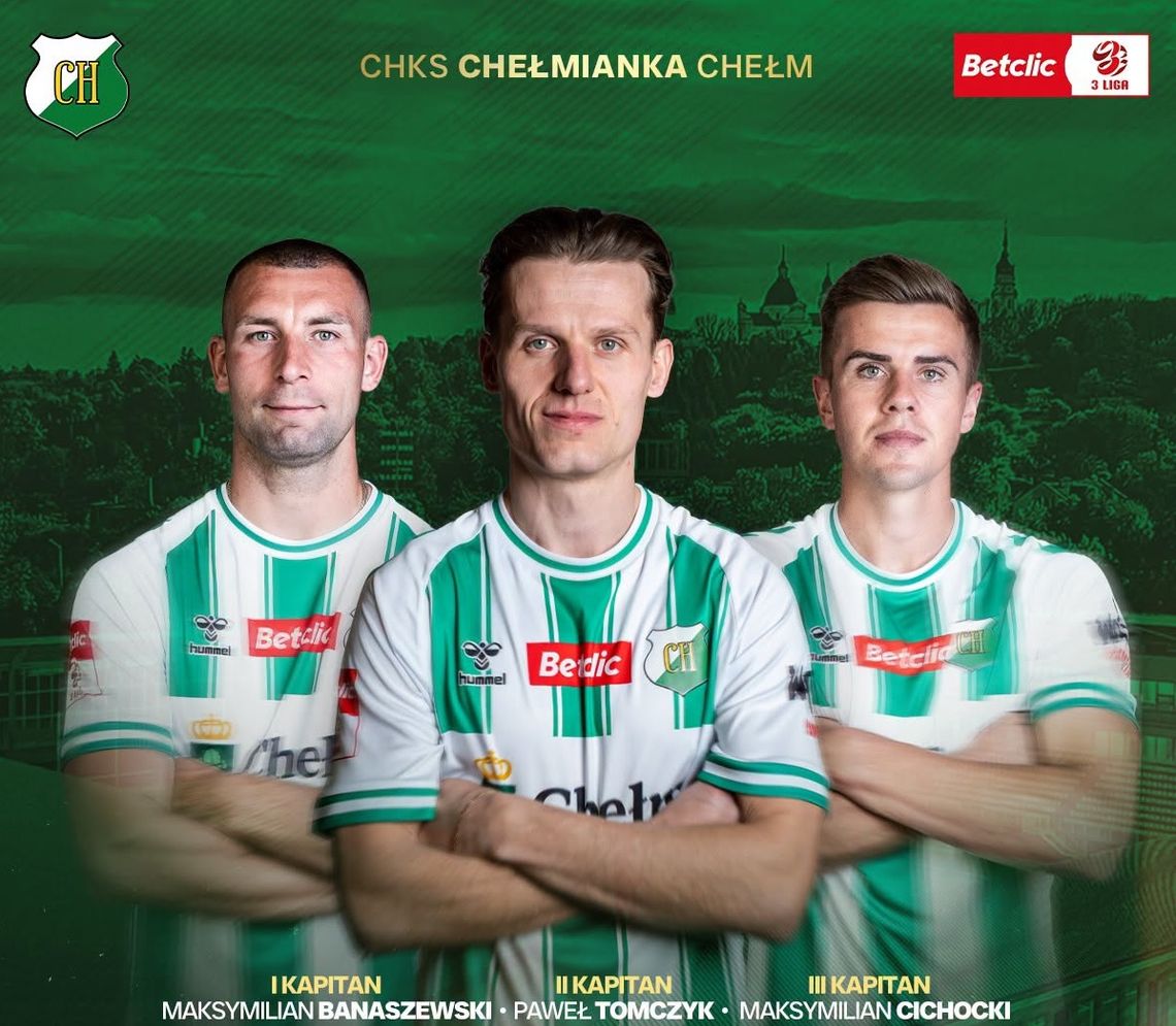 Wiadomości sportowe - kapitańskie zmiany w Chełmiance Chełmianka Chełm