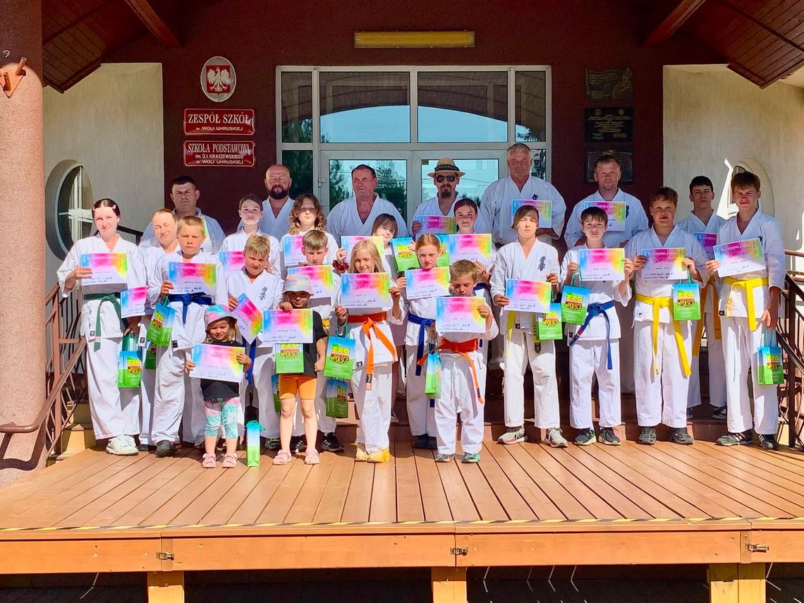 Wiadomości sportowe - Karatecy Kanku doskonalą formę Klub Karate Kyokushin Kanku w Chełmie