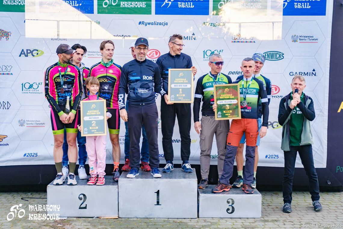 Wiadomości sportowe - kolarze GKK Peleton Okszów podsumowują medalowy sezon Maratony Kresowe MTB