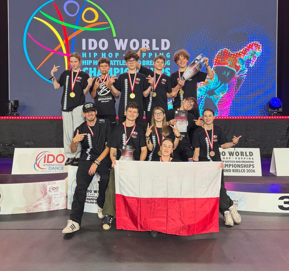 Wiadomości sportowe - LKS Breaking DotSport z medalami w Mistrzostwach Świata IDO LKS Breaking DotSport