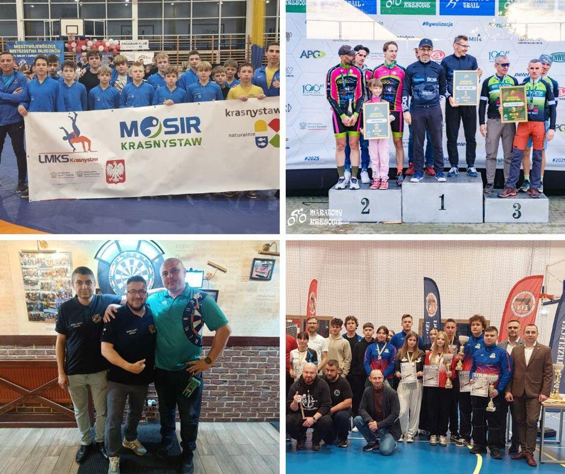 Wiadomości sportowe - sukcesy taekwondoków UKS Songo, zapaśników LMKS Krasnystaw i kolarzy GKK Peleton Wiadomości sportowe - sukcesy taekwondoków UKS Songo, zapaśników LMKS Krasnystaw i kolarzy GKK Peleton