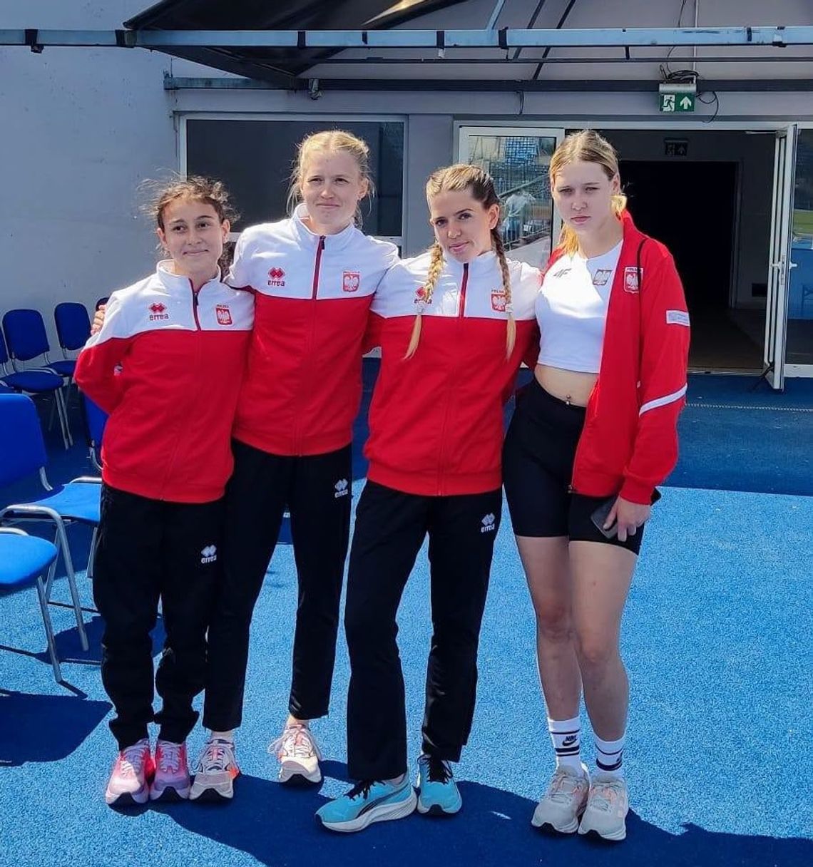 Wiadomości sportowe - trzy medale Niny Oszwy MKS Agros Chełm