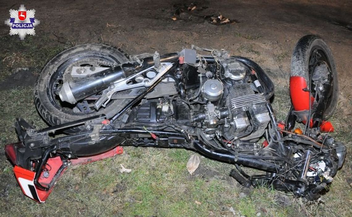 Wierzbica: Tragiczny wypadek motocyklisty. Nie żyje 23-latek