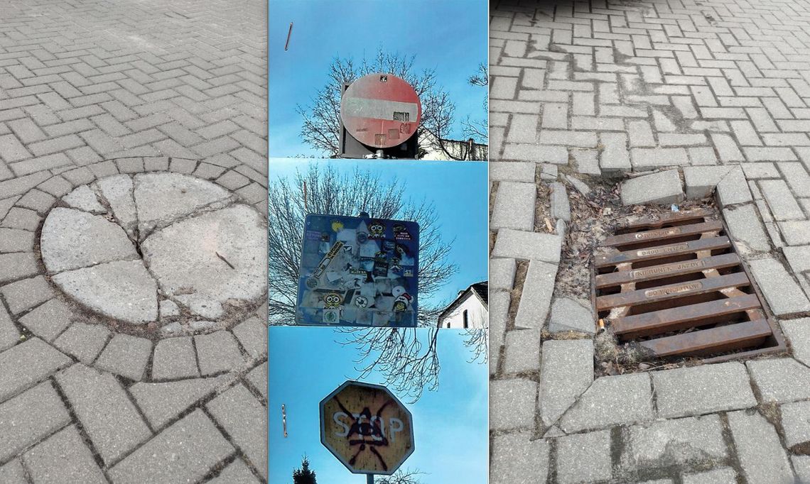 Włodawa. Drogi czekają na łaty i na dofinansowanie, studzienki na nowe pokrywy Włodawa. Drogi czekają na łaty i na dofinansowanie, studzienki na nowe pokrywy