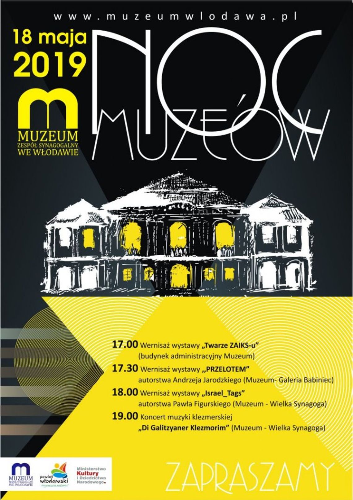 Włodawa: Noc Muzeów 2019 w Zespole Synagogalnym