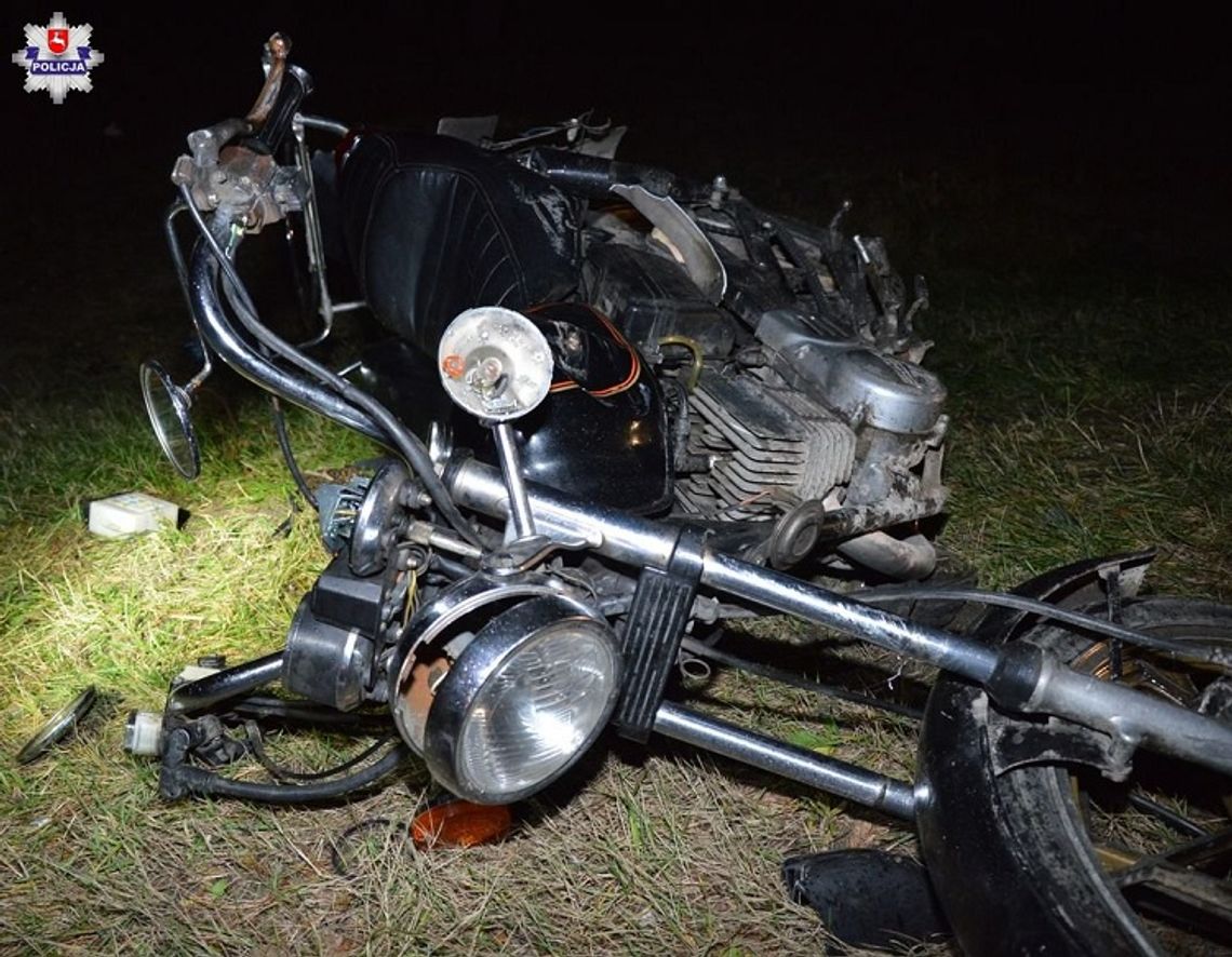 Włodawa: Śmiertelny wypadek w Żłobku. Motocyklista nie przeżył