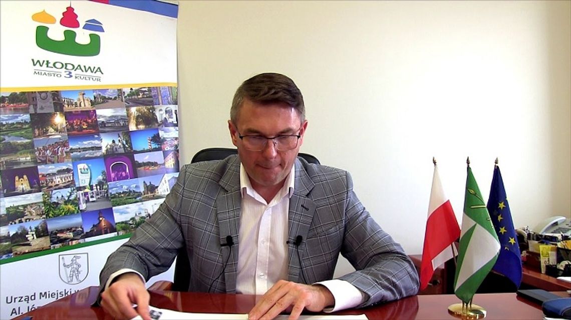 Wotum zaufania dla burmistrza Włodawy