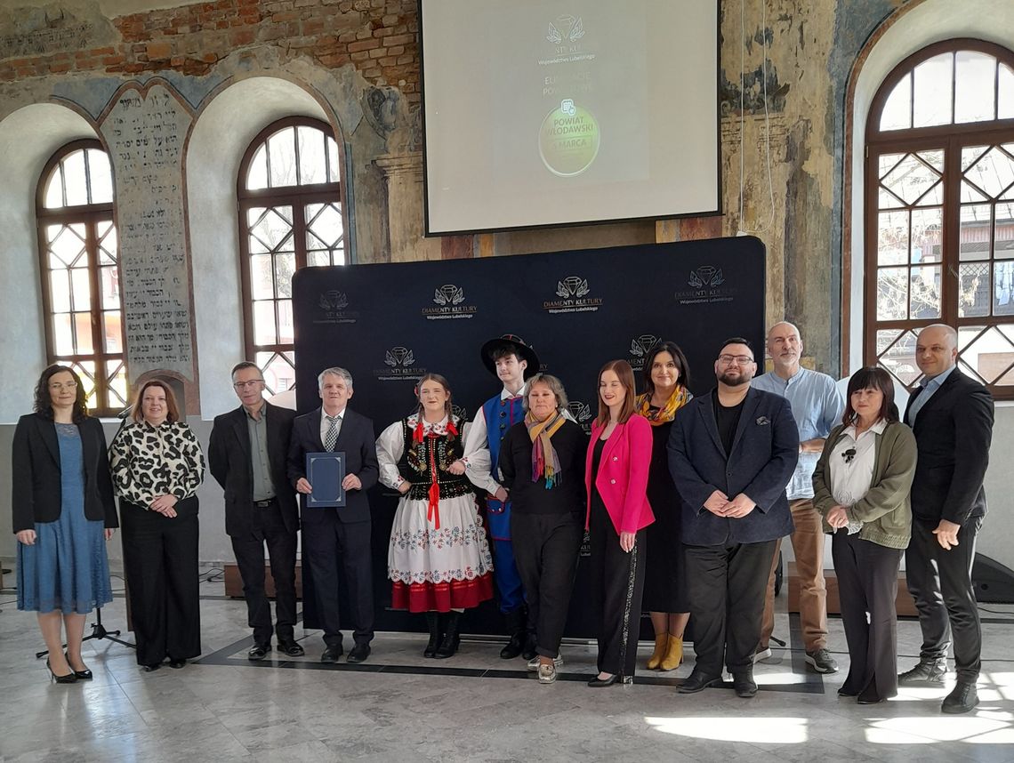 Wybrano „Diamenty Kultury” z powiatu włodawskiego. Kto powalczy w finale? [ZDJĘCIA]