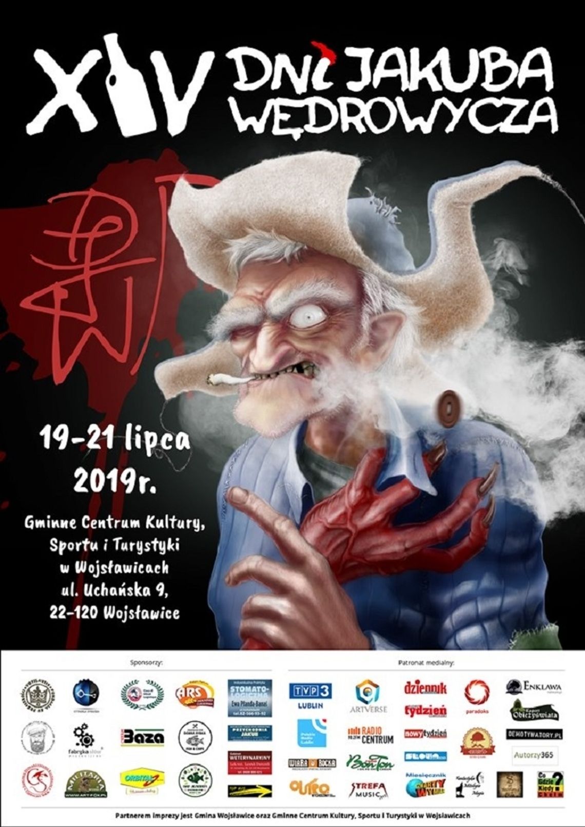 XIV Dni Jakuba Wędrowycza w Wojsławicach - 19-21 lipca 2019 roku