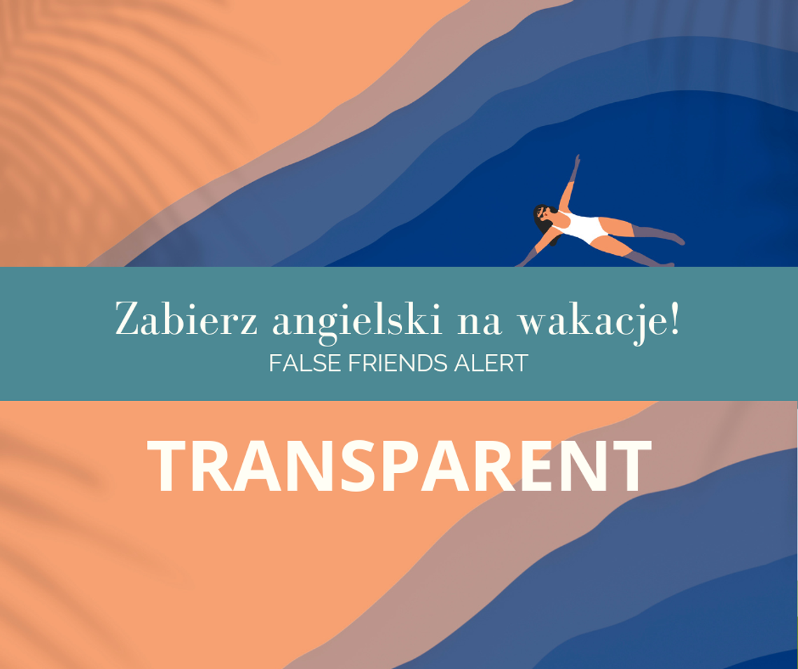 Zabierz angielski na wakacje! False Friends Alert odc. 13.