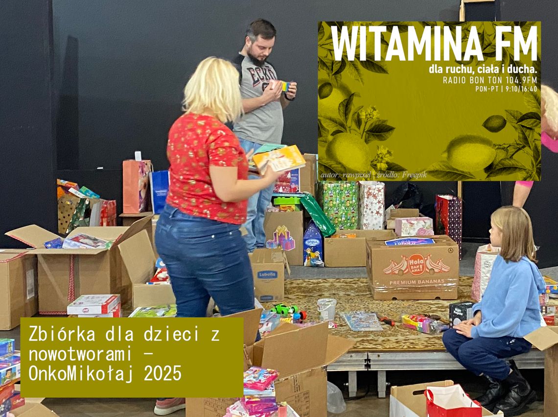 Zbiórka dla dzieci z nowotworami - OnkoMikołaj 2025 - Witamina FM