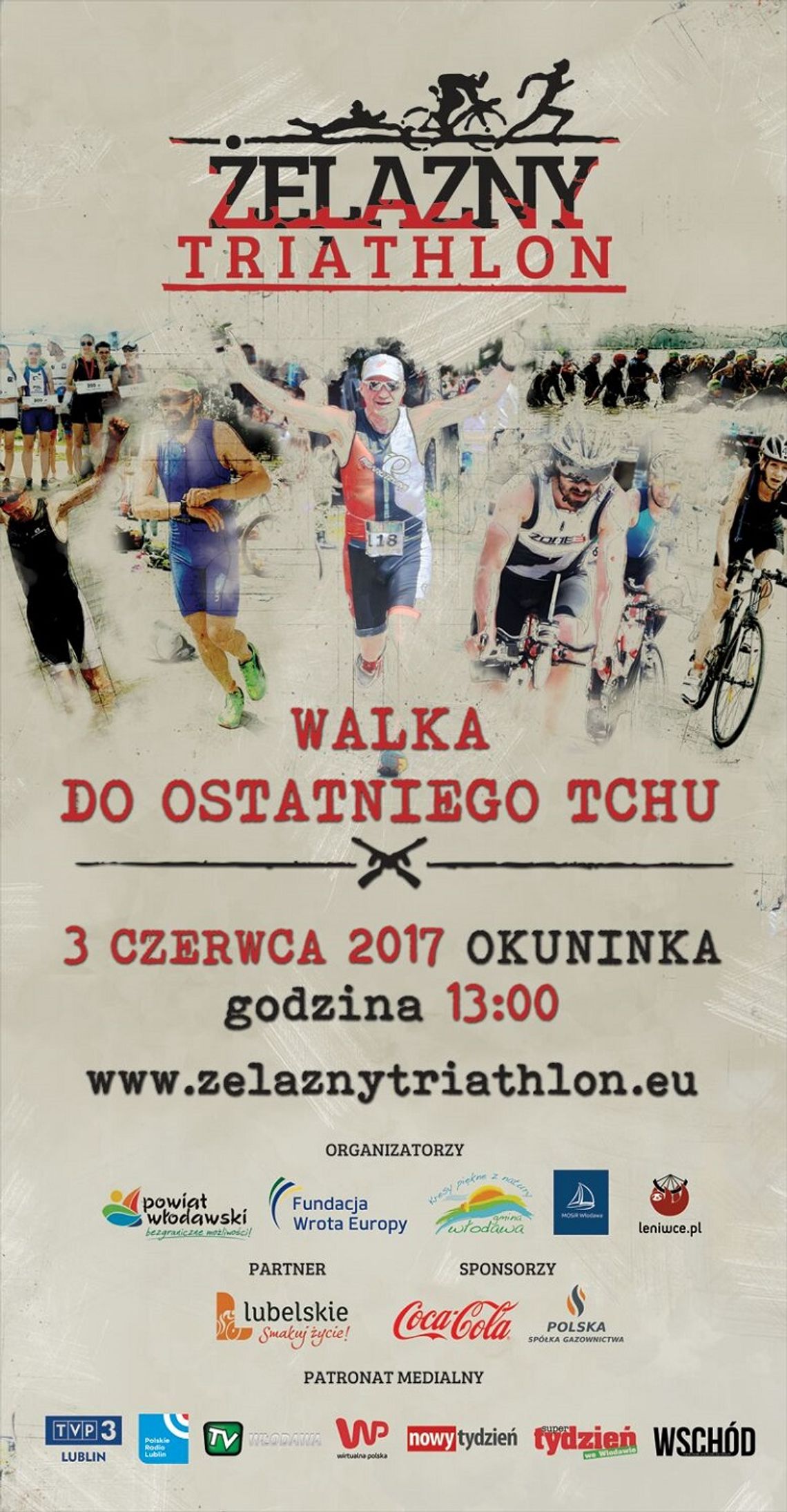 'Żelazny Triathlon' nad Jeziorem Białym już w sobotę!