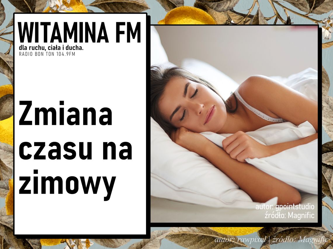 Zmiana czasu na zimowy | Witamina FM
