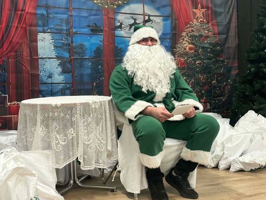 Biało-Zielony Mikołaj Fanatyków Chełmianki w Dorohusku [GALERIA ZDJĘĆ]