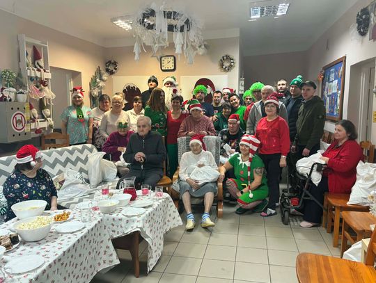 Biało-Zielony Mikołaj w mieszkaniach treningowych w Chełmie [GALERIA ZDJĘĆ]