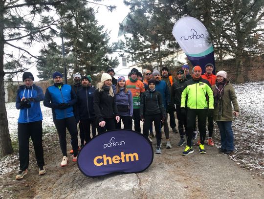 Chełmscy biegacze spalali świąteczne kalorie [ZDJĘCIA]