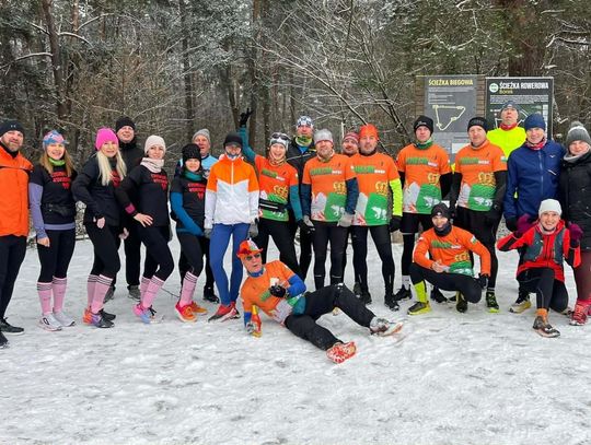 Biegacze przywitali 2026 r. na sportowo [GALERIA ZDJĘĆ]