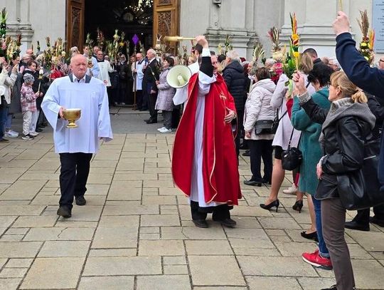 Uroczyste obchody Niedzieli Palmowej w Chełmie [GALERIA ZDJĘĆ]