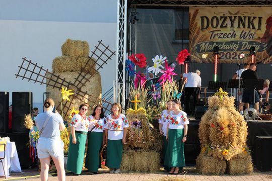 Gm. Krasnystaw. Dożynki Trzech Wsi – wspólne święto mieszkańców [GALERIA ZDJĘĆ] 
