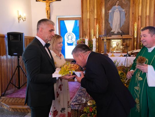 Dożynki gminno-parafialne w Wólce Kańskiej w gminie Rejowiec Fabryczny [GALERIA ZDJĘĆ]