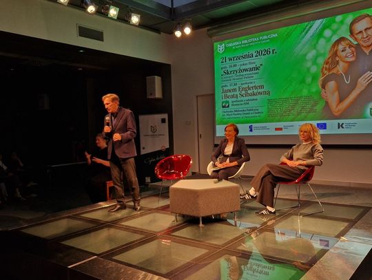 Jan Englert i Beata Ścibakówna w Chełmskiej Bibliotece Publicznej [GALERIA ZDJĘĆ]
